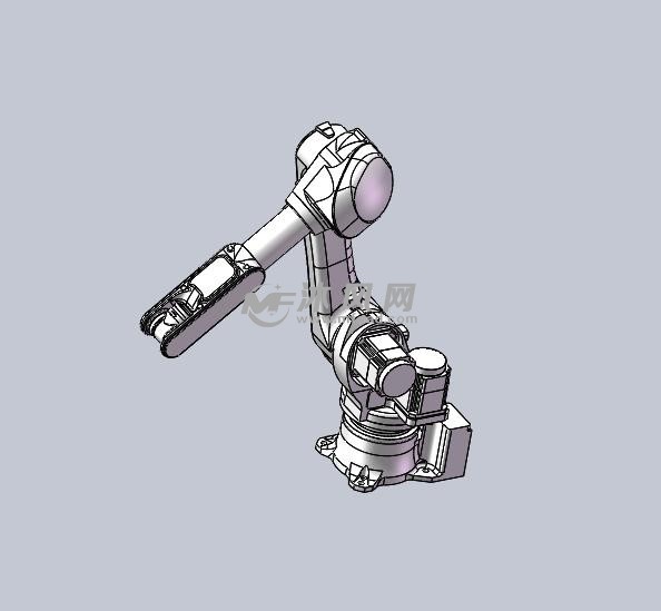机器人行走机构3d设计 - 机器人模型图纸 - 沐风网
