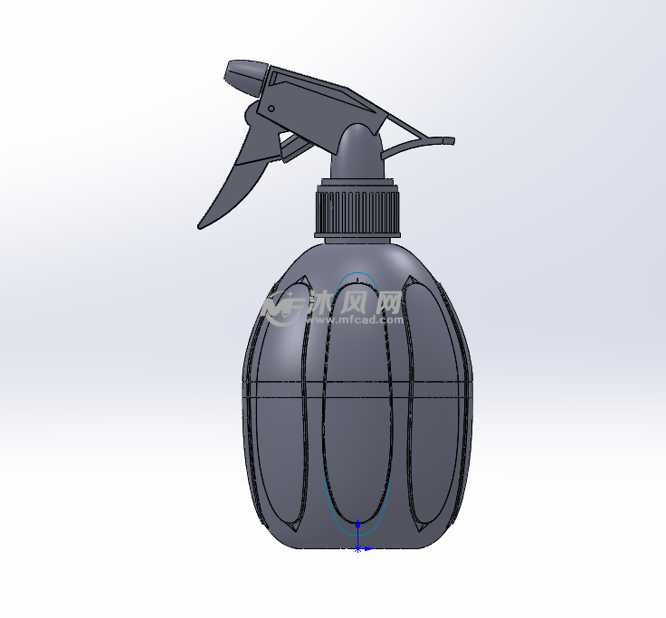 喷壶三维模型