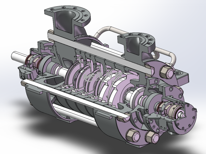 多級離心泵bb4結構結構詳細