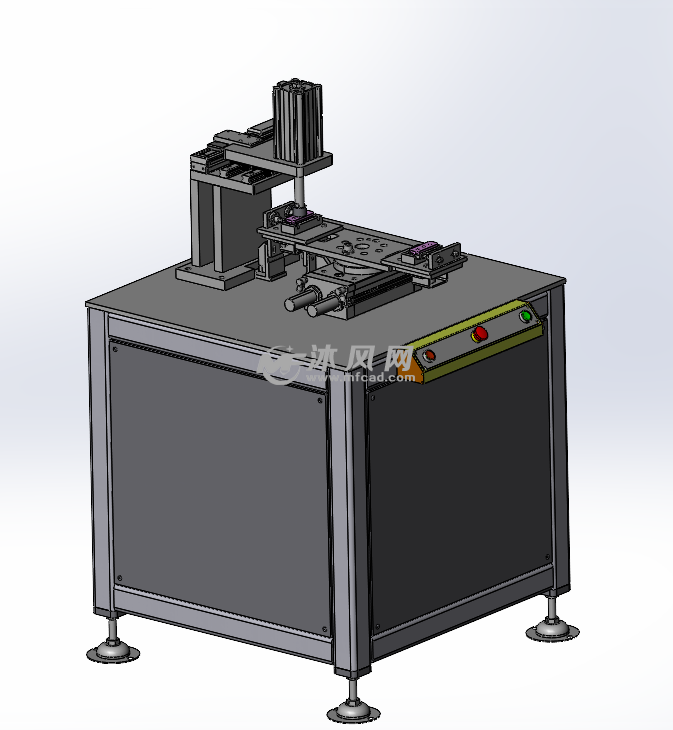 销钉压装设备 - 机械加工图纸 - 沐风网