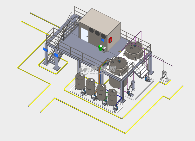 酸奶食品生产发酵工厂装置