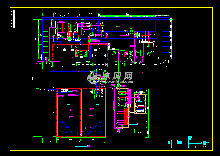 中水处理系统- 环保图纸 - 沐风网