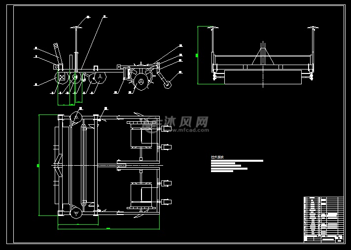 旱地棉田铺膜机