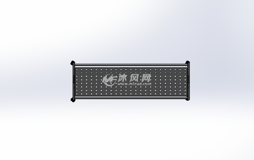 多功能挂衣架落地俯视图