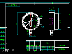 压力表图纸