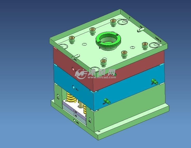 喷漆治具模具设计图