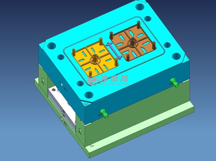 喷漆治具模具设计图