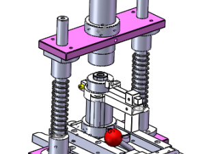 压输出轴弹簧工装