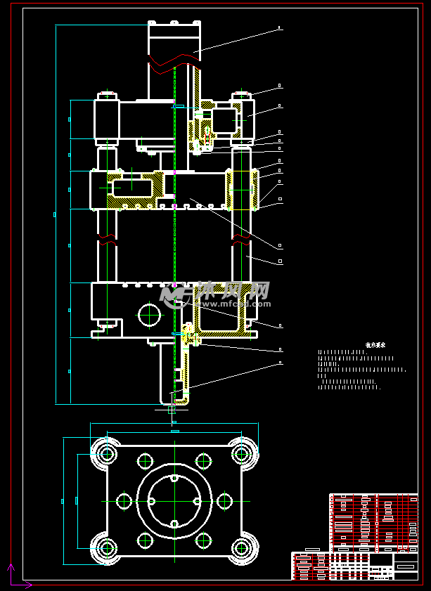 四柱万能液压机