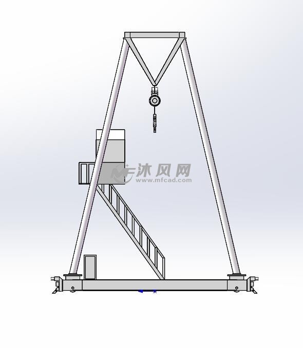 龙门吊三维视图