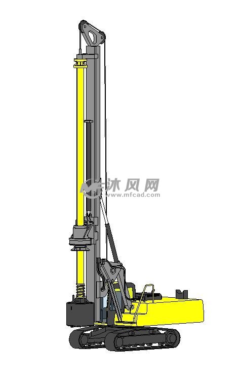 旋挖鑽機3d設計