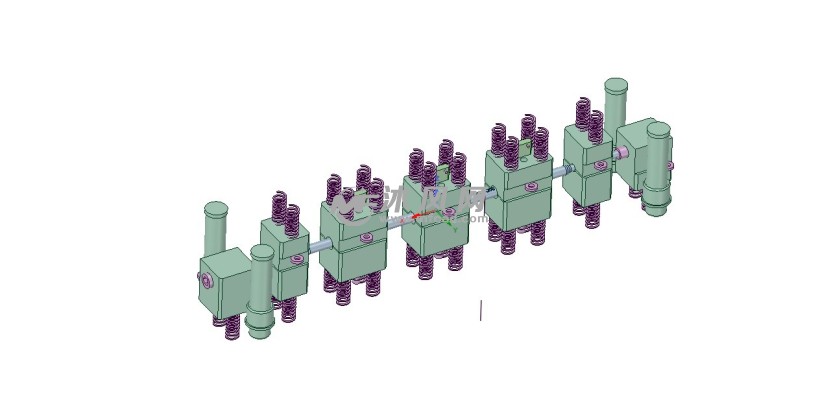 座椅轴用管压扁模具