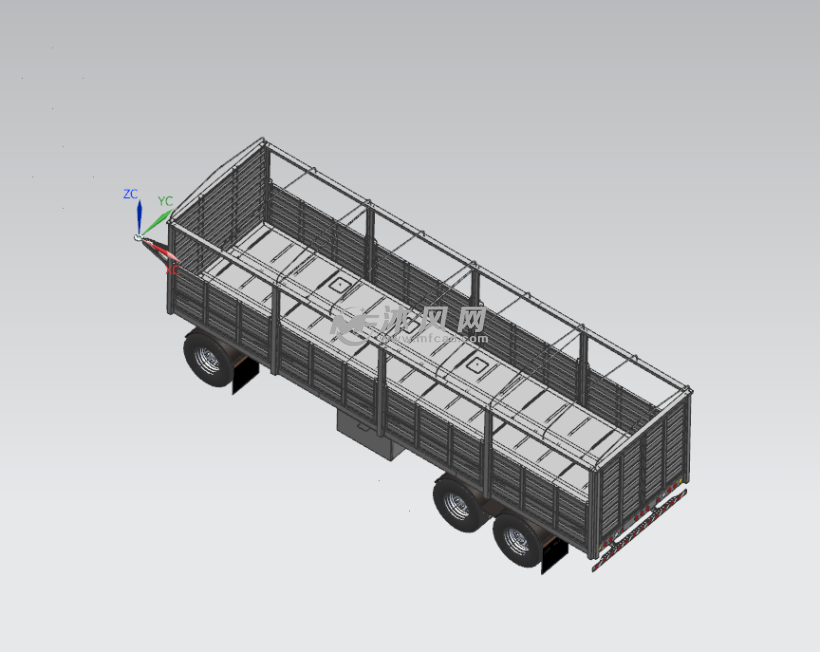 拉货车厢内部结构