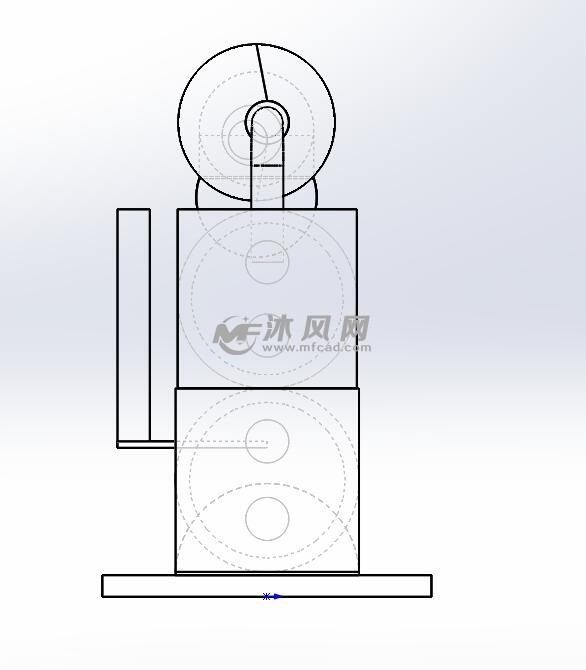 俯视图