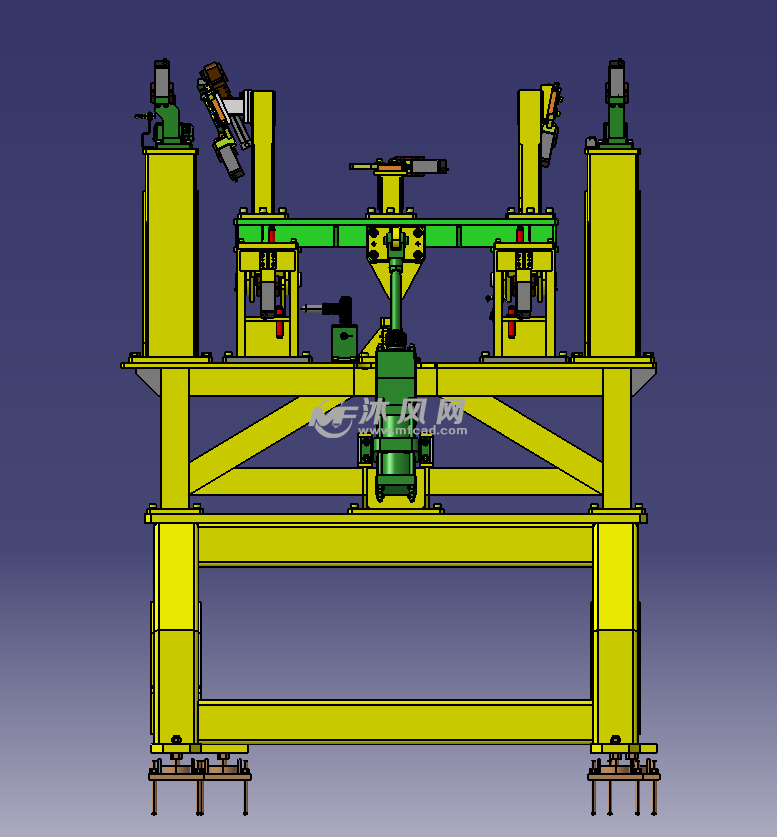 焊装抓手固定夹紧装置 - 包装机械图纸 - 沐风网