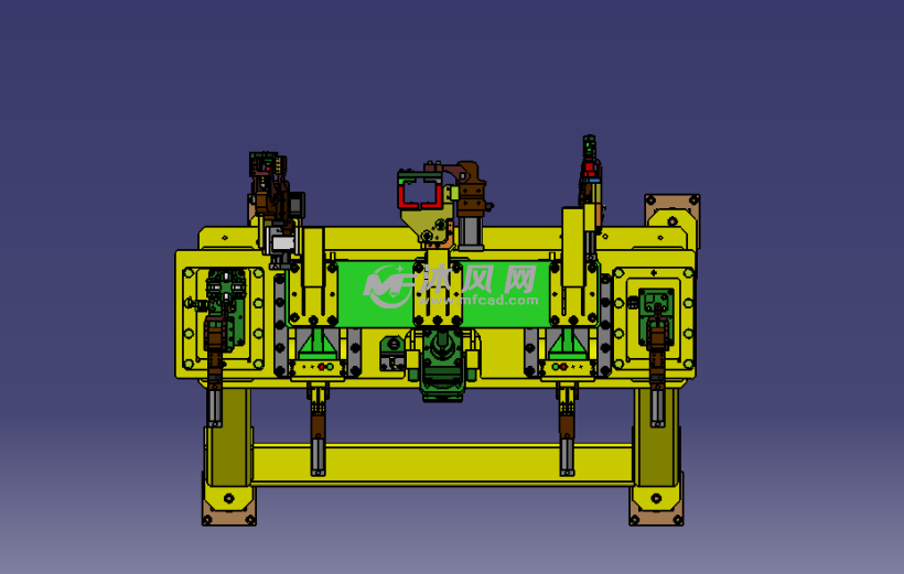 焊装抓手固定夹紧装置 - 包装机械图纸 - 沐风网