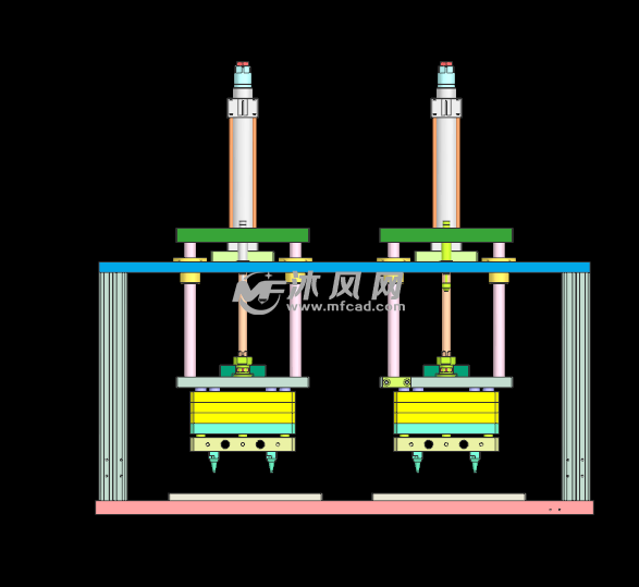 电磁炉螺母热熔柱工装