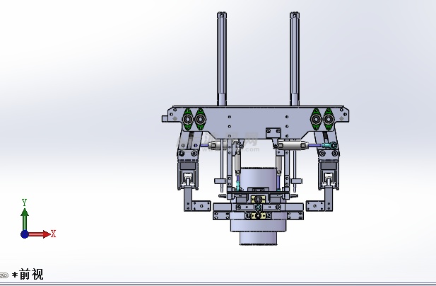全自动夹带器装置 - 包装机械图纸 - 沐风网