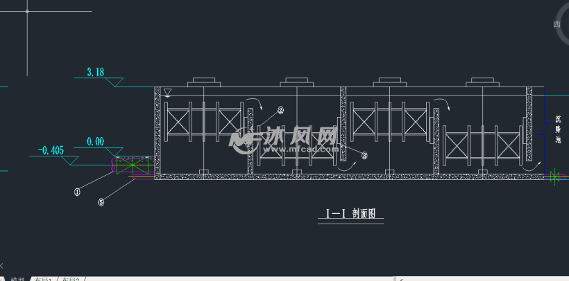 机械絮凝池- 环保图纸 - 沐风网