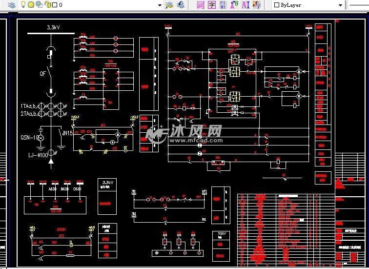 出线柜二次原理图