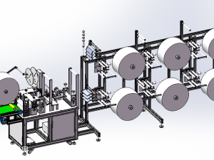 kn95口罩机sw - 输送和提升设备图纸 - 沐风网