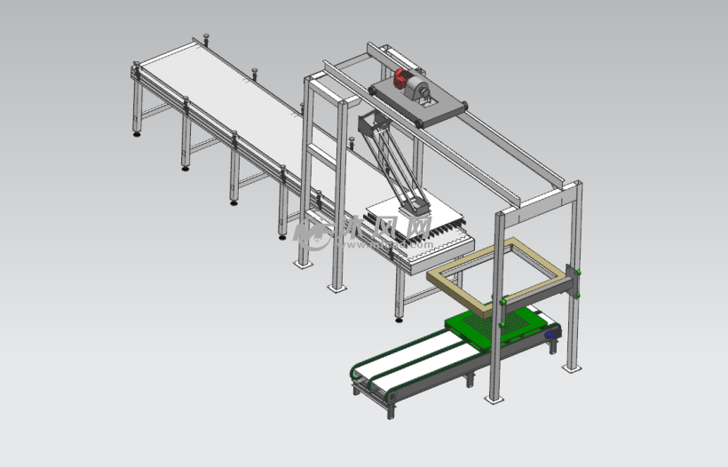 悬臂机器码垛设计
