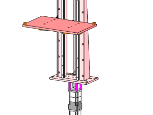 丝杆提升机构样图