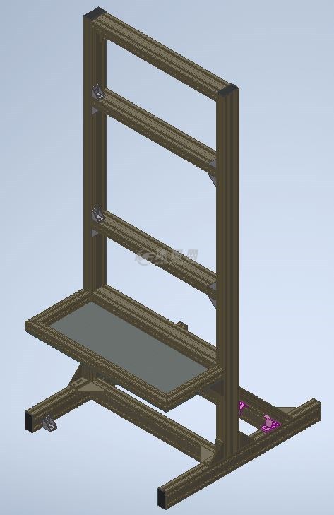 地面铝型材支架