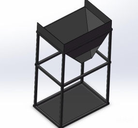 料斗图纸下载_料斗免费图纸,设计模型大全 - 沐风网