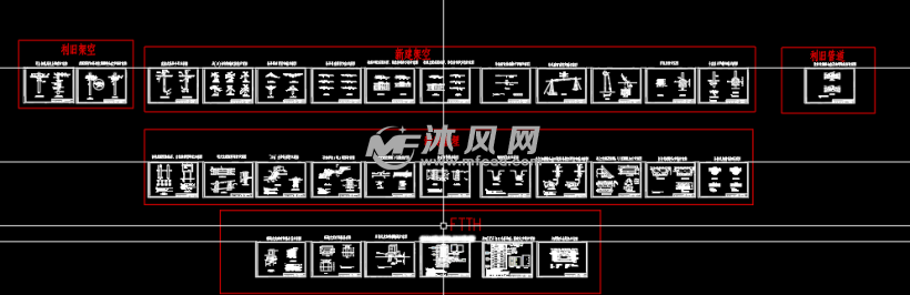 通信施工工艺图- 电气工程图纸 - 沐风网