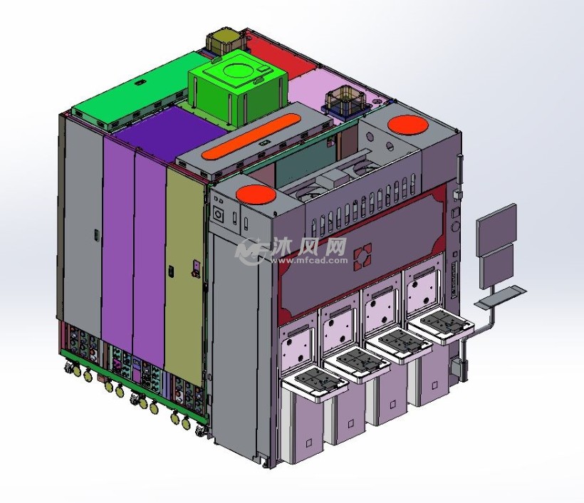 晶圆芯片光刻机 - 机械设备图纸 - 沐风网