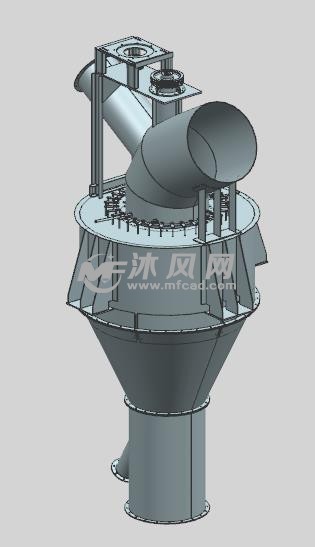 主要工作原理为:被选物料从入料口进入,落在转子上部的撒料盘上,物料