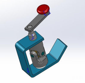 solidworks万向节图纸
