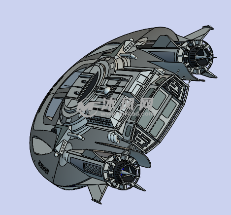 飞船-2016版 - 未来科技图纸 - 沐风网