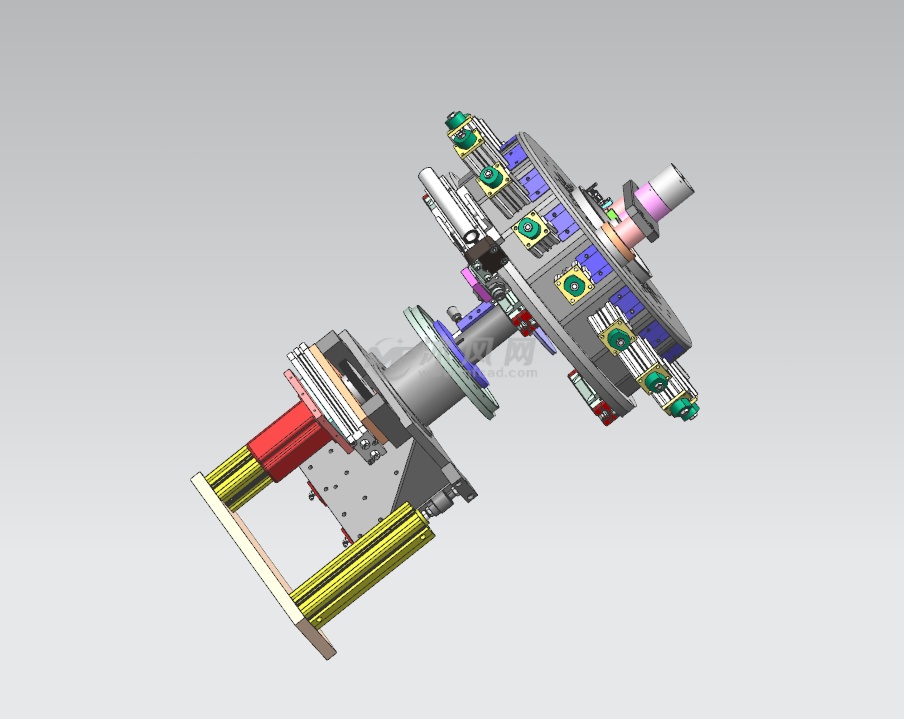 马达电磁组装装置