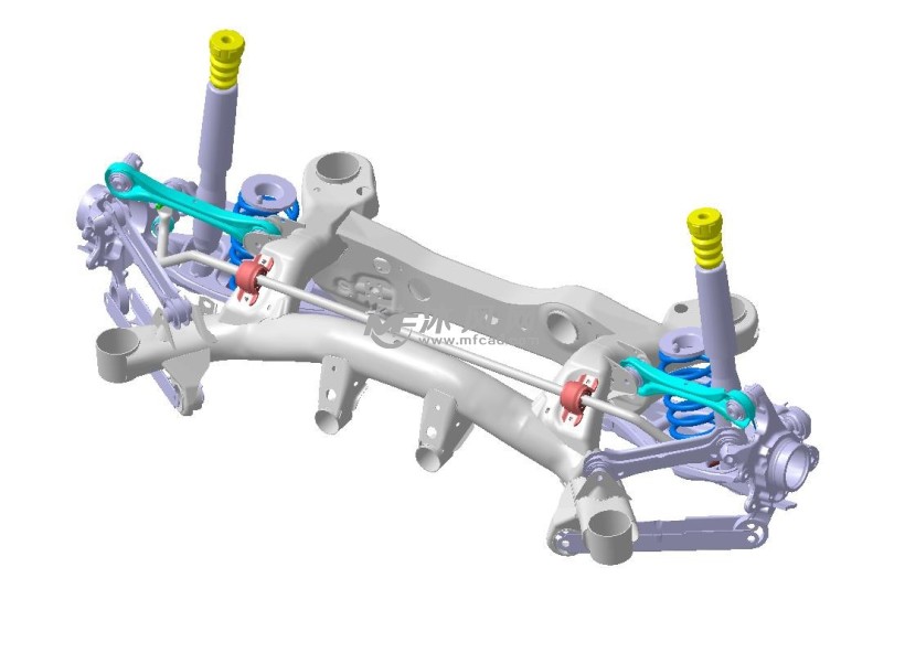 宝马五连杆式独立后悬挂