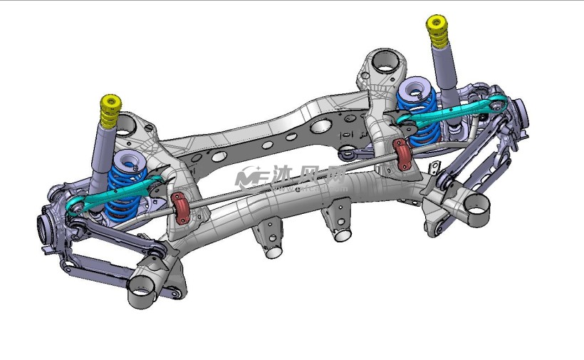 宝马五连杆式独立后悬挂