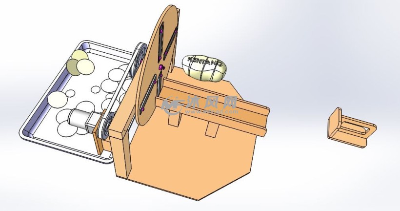 土豆切片机设计模型样图