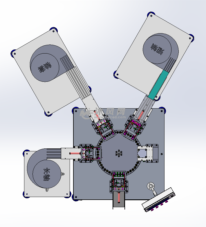 模型库 机械设备 自动化组装设备三维图纸2