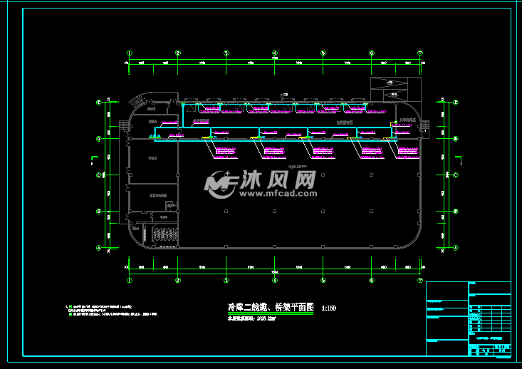 桥架平面图