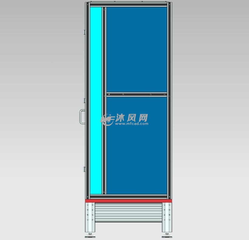 铝型材衣柜俯视图