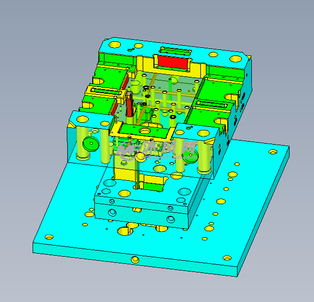 由于成品的形状特殊,或者量产时的要求;如果在一次顶出后,成品仍然在