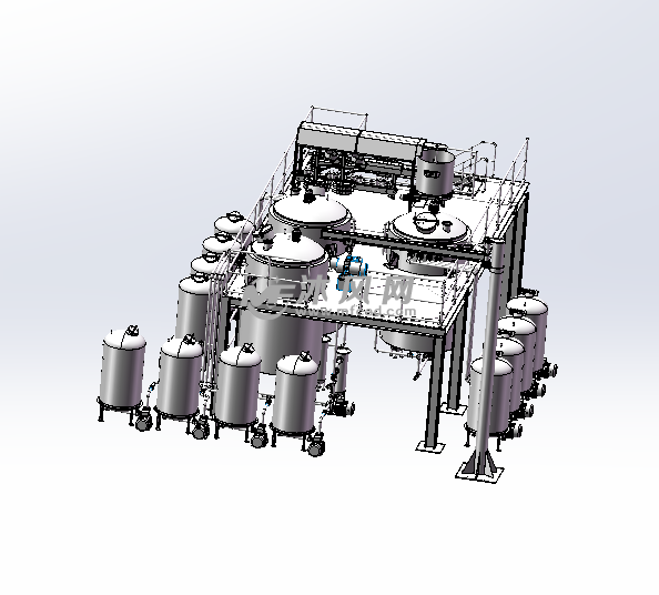 酱油发酵装置 - 储存压力容器图纸 - 沐风网
