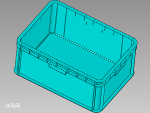 塑料周转箱模具图