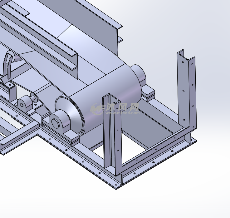 矿石运输出料料斗口