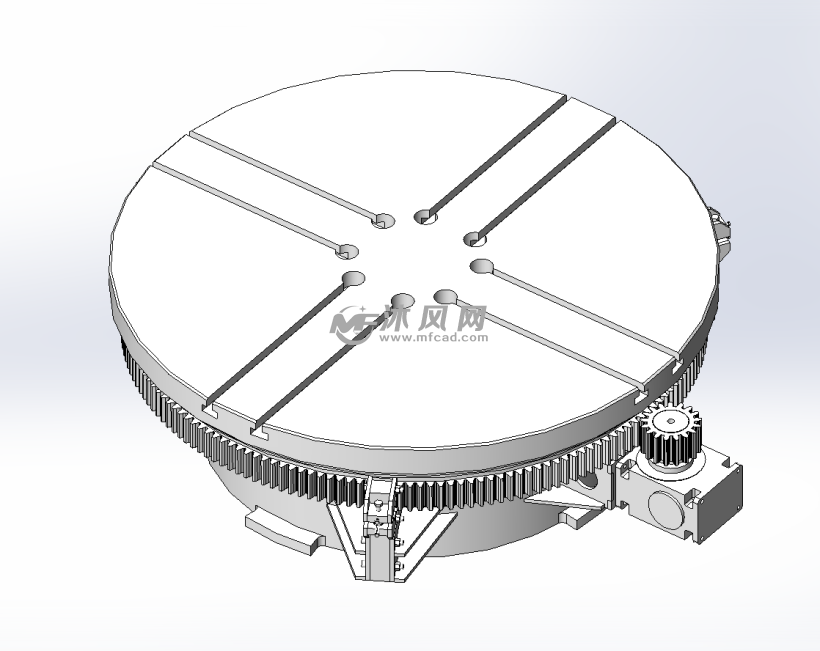環形齒輪旋轉盤裝置