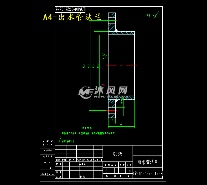 出水管法蘭