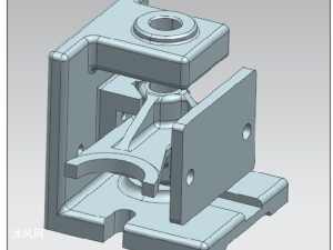 拨叉夹具设计ug cad