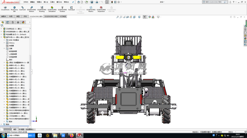 robomaster步兵机器人sw