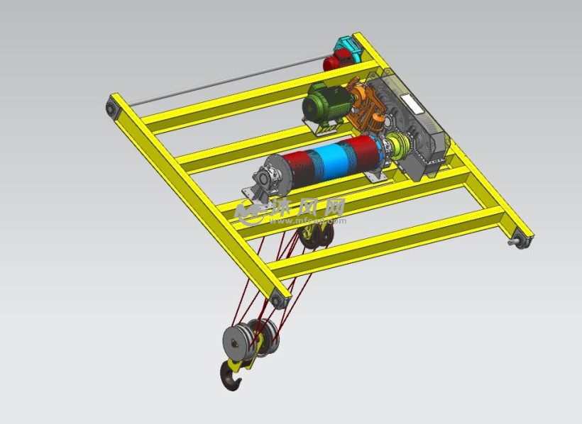 5t行车详细结构设计